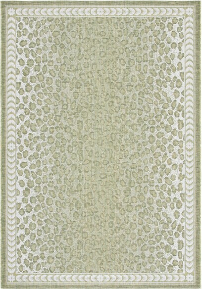 Safavieh Courtyard CY610052712 Light Green and Ivory