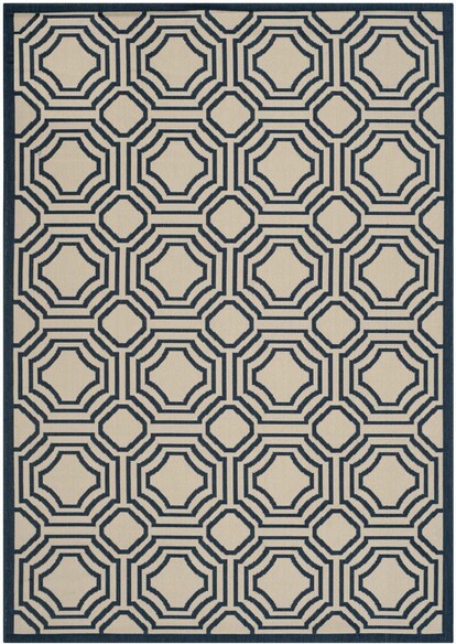 Safavieh Courtyard CY6112-258 Beige and Navy