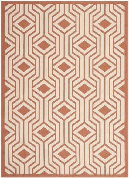 Safavieh Courtyard CY6113-231 Beige and Terracotta