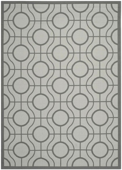 Safavieh Courtyard CY6115-78 Light Grey and Anthracite