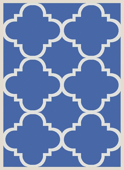 Safavieh Courtyard CY6243243 Blue and Beige