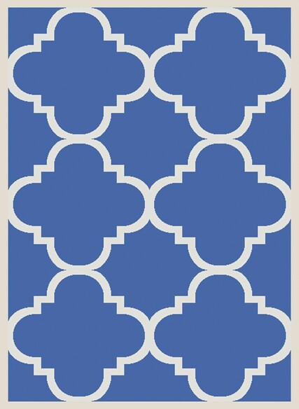 Safavieh Courtyard CY6243243 Blue and Beige