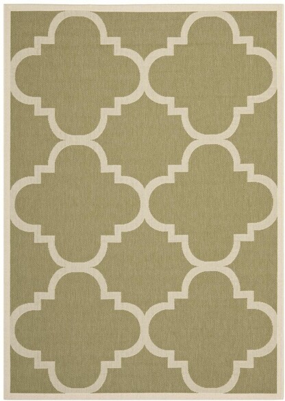 Safavieh Courtyard CY6243-244 Green and Beige