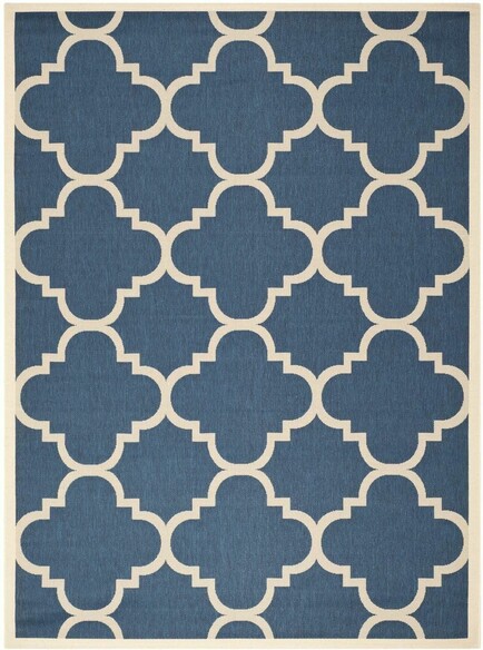 Safavieh Courtyard CY6243268 Navy and Beige