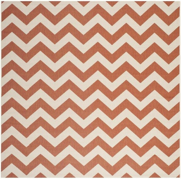 Safavieh Courtyard CY6244-241 Terracotta and Beige