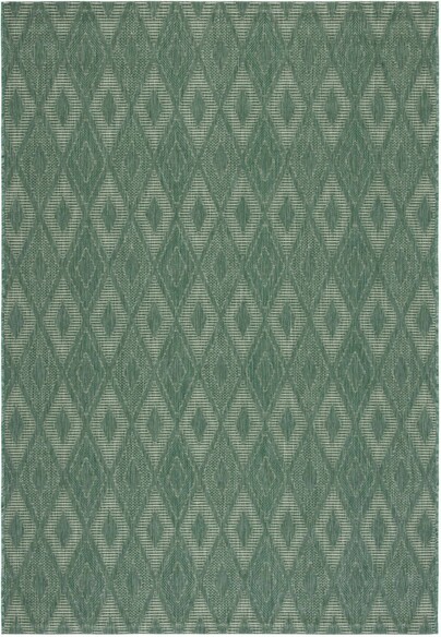 Safavieh Courtyard CY652232222 Dark Green and Beige