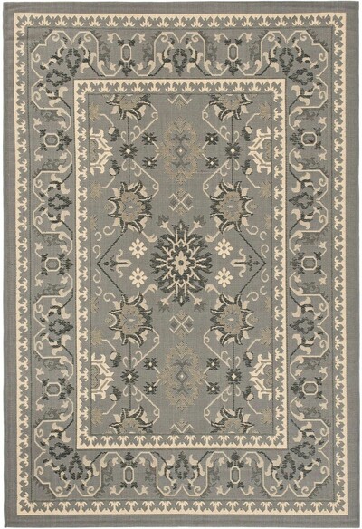 Safavieh Courtyard CY672767 Grey and Cream