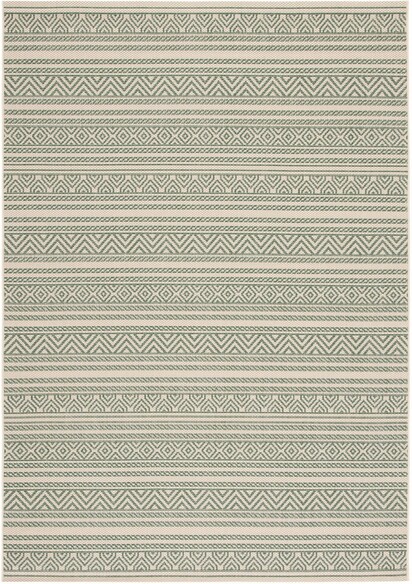 Safavieh Courtyard CY686632212 Beige and Dark Green