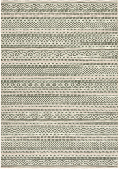 Safavieh Courtyard CY686632212 Beige and Dark Green