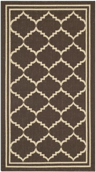 Safavieh Courtyard CY6889-204 Chocolate and Cream
