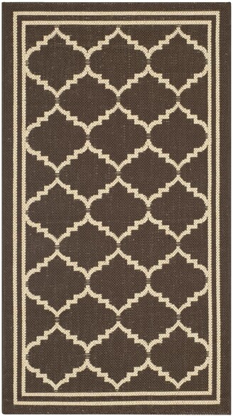 Safavieh Courtyard CY6889-204 Chocolate and Cream