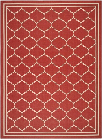 Safavieh Courtyard CY6889-248 Red and Beige