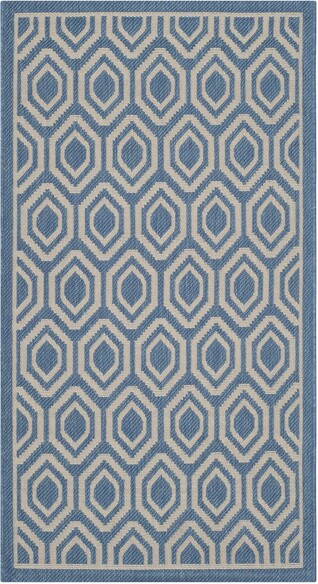 Safavieh Courtyard CY6902-243 Blue and Beige