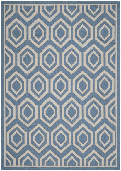 Safavieh Courtyard CY6902243 Blue and Beige