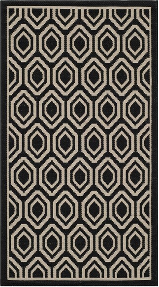 Safavieh Courtyard CY6902-266 Black and Beige