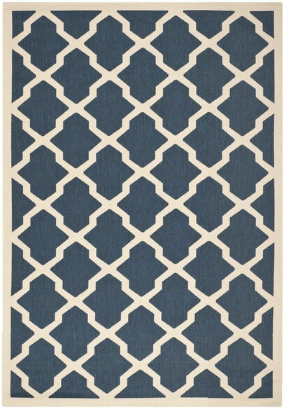 Safavieh Courtyard CY6903-268 Navy and Beige