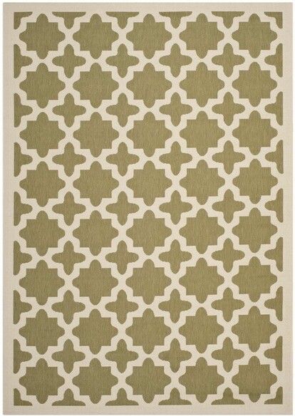 Safavieh Courtyard CY6913-244 Green and Beige