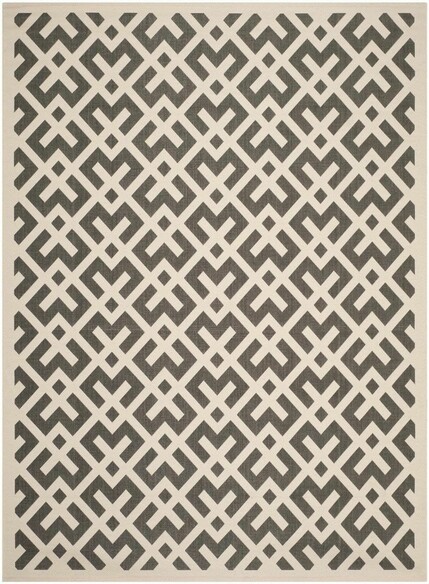 Safavieh Courtyard CY6915-256 Beige and Black