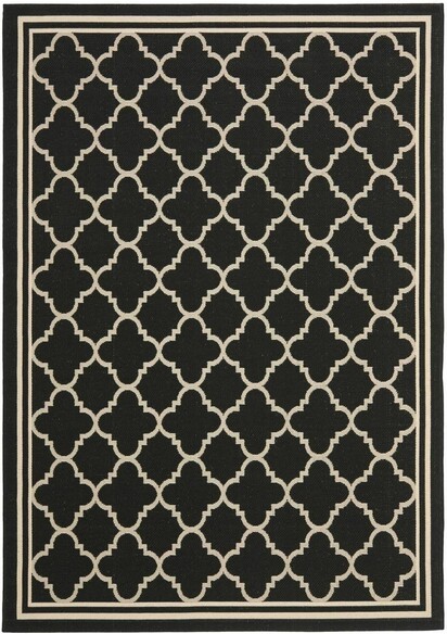 Safavieh Courtyard CY6918-226 Black and Beige