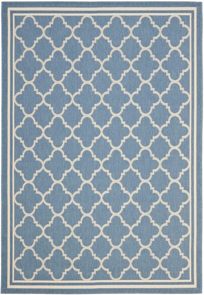 Safavieh Courtyard CY6918243 Blue and Beige