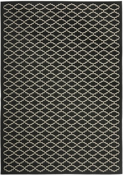 Safavieh Courtyard CY6919-226 Black and Beige