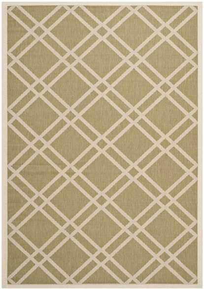 Safavieh Courtyard CY6923-244 Green and Beige