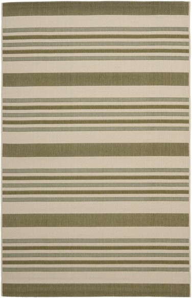 Safavieh Courtyard CY7062234A18 Beige and Green