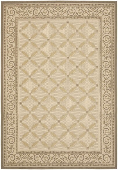 Safavieh Courtyard CY710779A21 Beige and Dark Beig