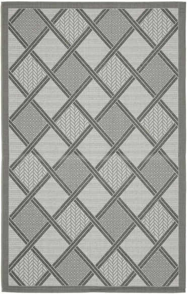 Safavieh Courtyard CY7570-78A5 Light Grey and Anthracite