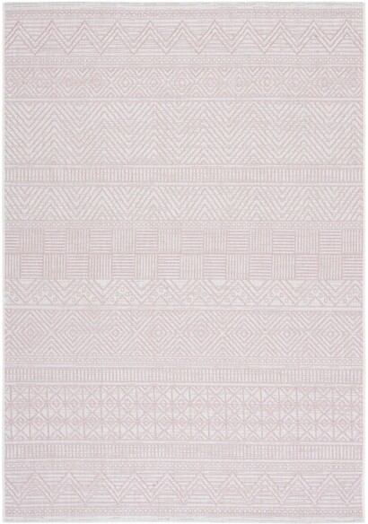 Safavieh Courtyard CY819656212 Ivory and Pink