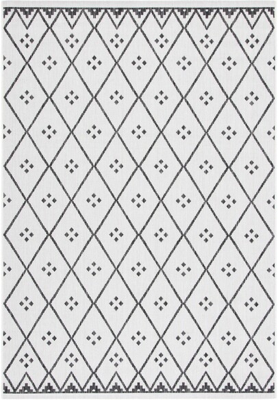 Safavieh Courtyard CY8303536 Ivory and Black