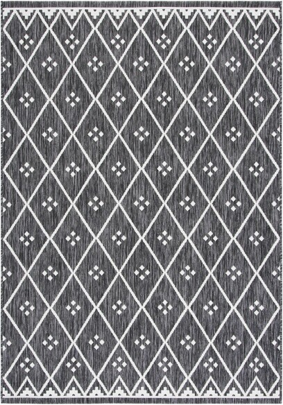 Safavieh Courtyard CY8303537 Black and Ivory