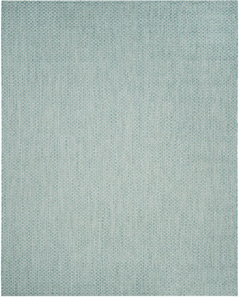 Safavieh Courtyard CY865337121 Light Blue and Light Grey