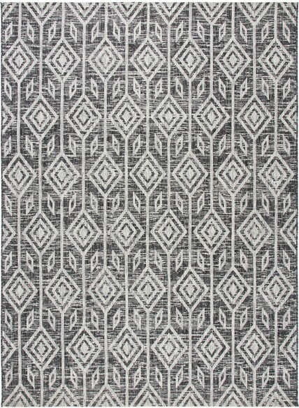Safavieh Courtyard CY866237621 Black and Grey
