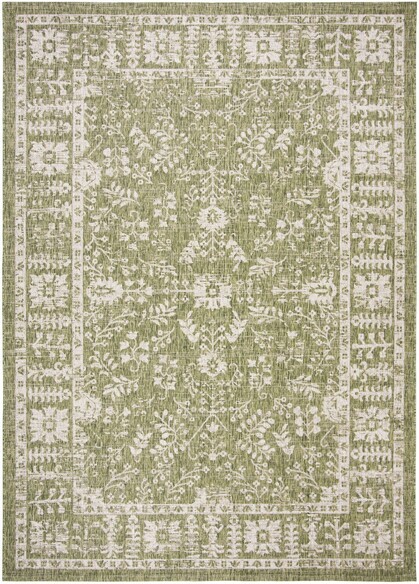 Safavieh Courtyard CY8678379 Green and Beige