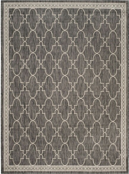 Safavieh Courtyard CY887136621 Black and Beige