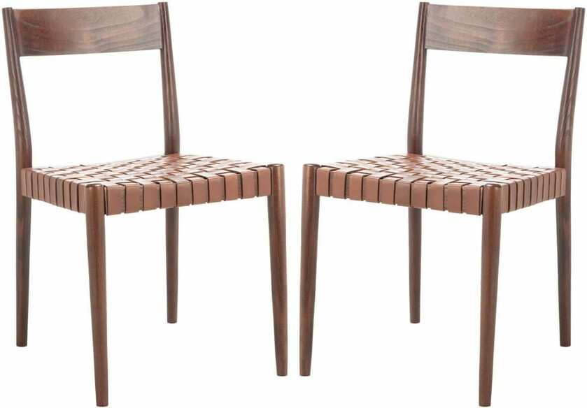 ELUNED LEATHER DINING CHAIR