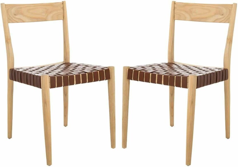 ELUNED LEATHER DINING CHAIR
