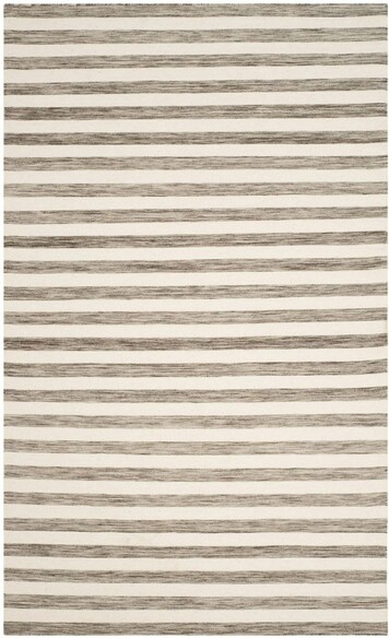 Safavieh Dhurries DHU575E Brown and Ivory