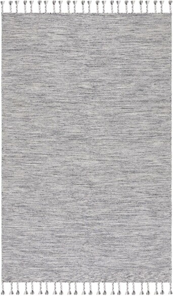 Safavieh Dhurries DHU801H Dark Grey and Beige
