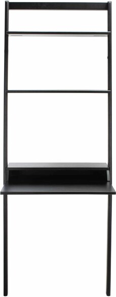 PAMELLA 2 SHELF LEANING DESK