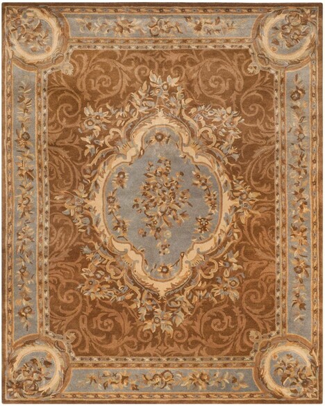 Safavieh Empire EM409A Blue and Brown