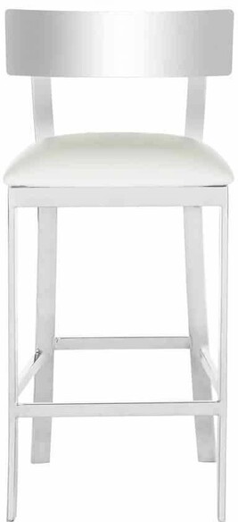 Abby 35''H Stainless Steel Counter  Stool