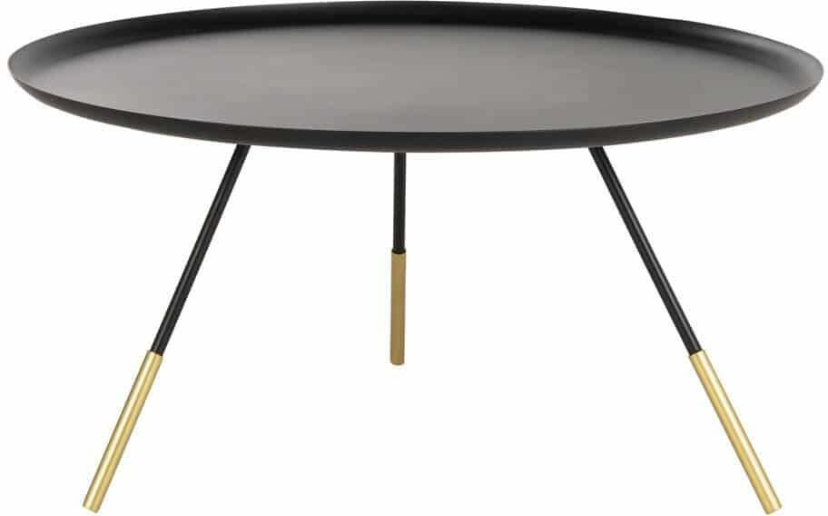 ORSON COFFEE TABLE W/ GOLD CAP