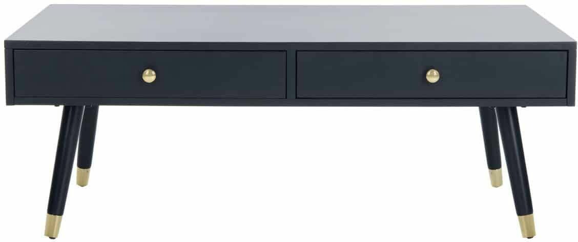 LEVINSON GOLD CAP COFFEE TABLE