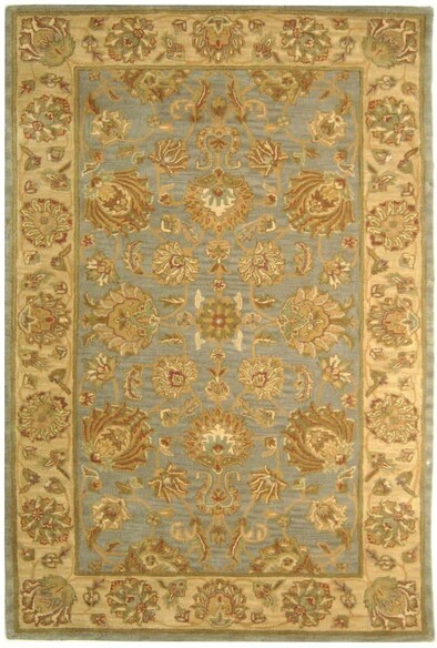 Safavieh Heritage HG343B Blue and Beige