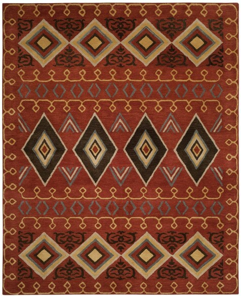 Safavieh Heritage HG404A Red and Multi
