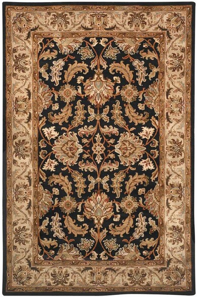 Safavieh Heritage HG628B Black and Beige