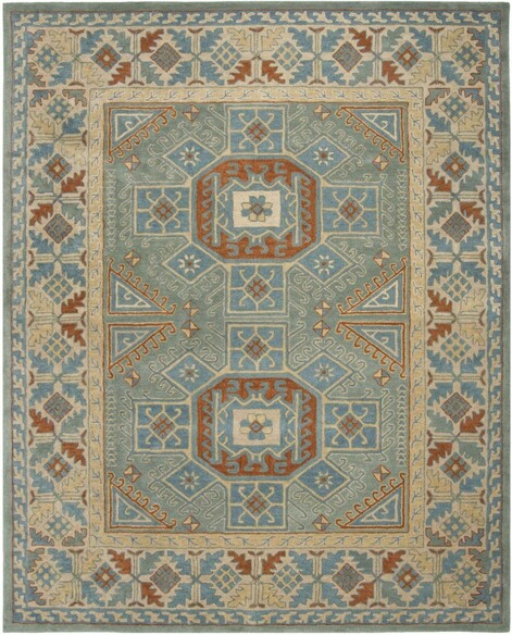 Safavieh Heritage HG743M Blue and Beige