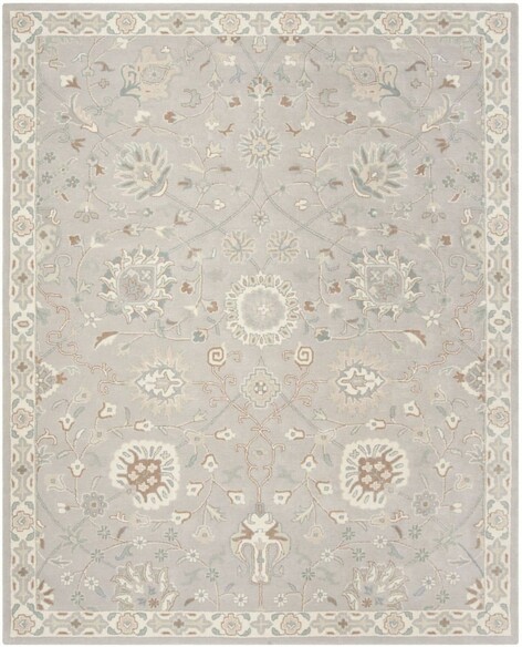 Safavieh Heritage HG824B Silver and Ivory